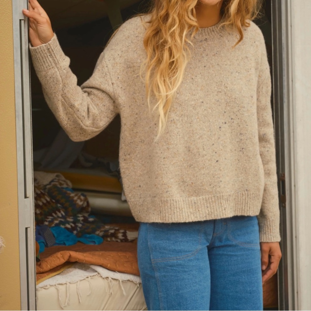 NWT Mollusk Rhys Sweater in Oatcake